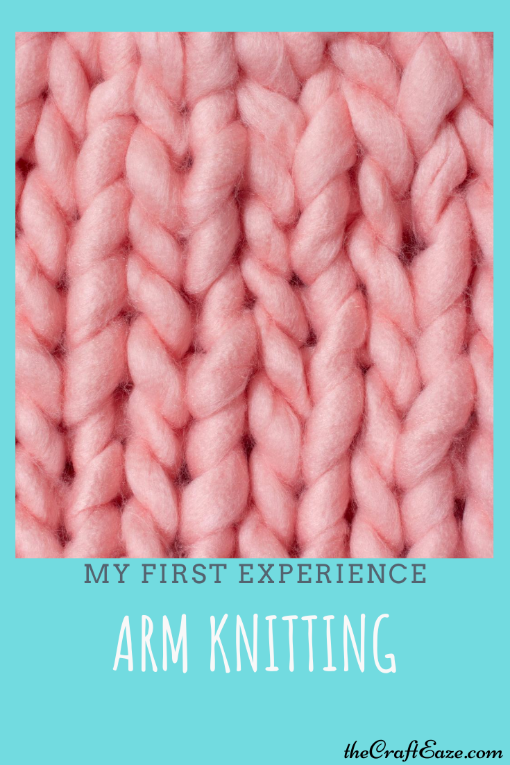 Wool Arm Knit Blanket