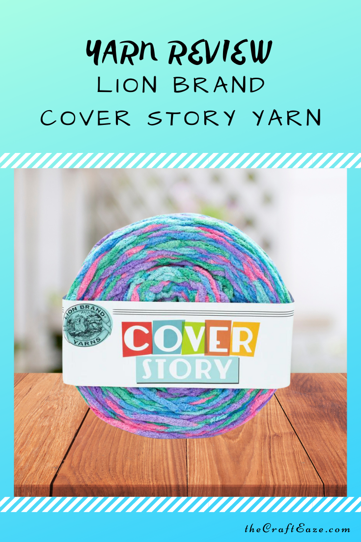 Yarn Review, Lionbrand Cover Story Yarn